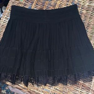 Sam Edelman black mini skirt